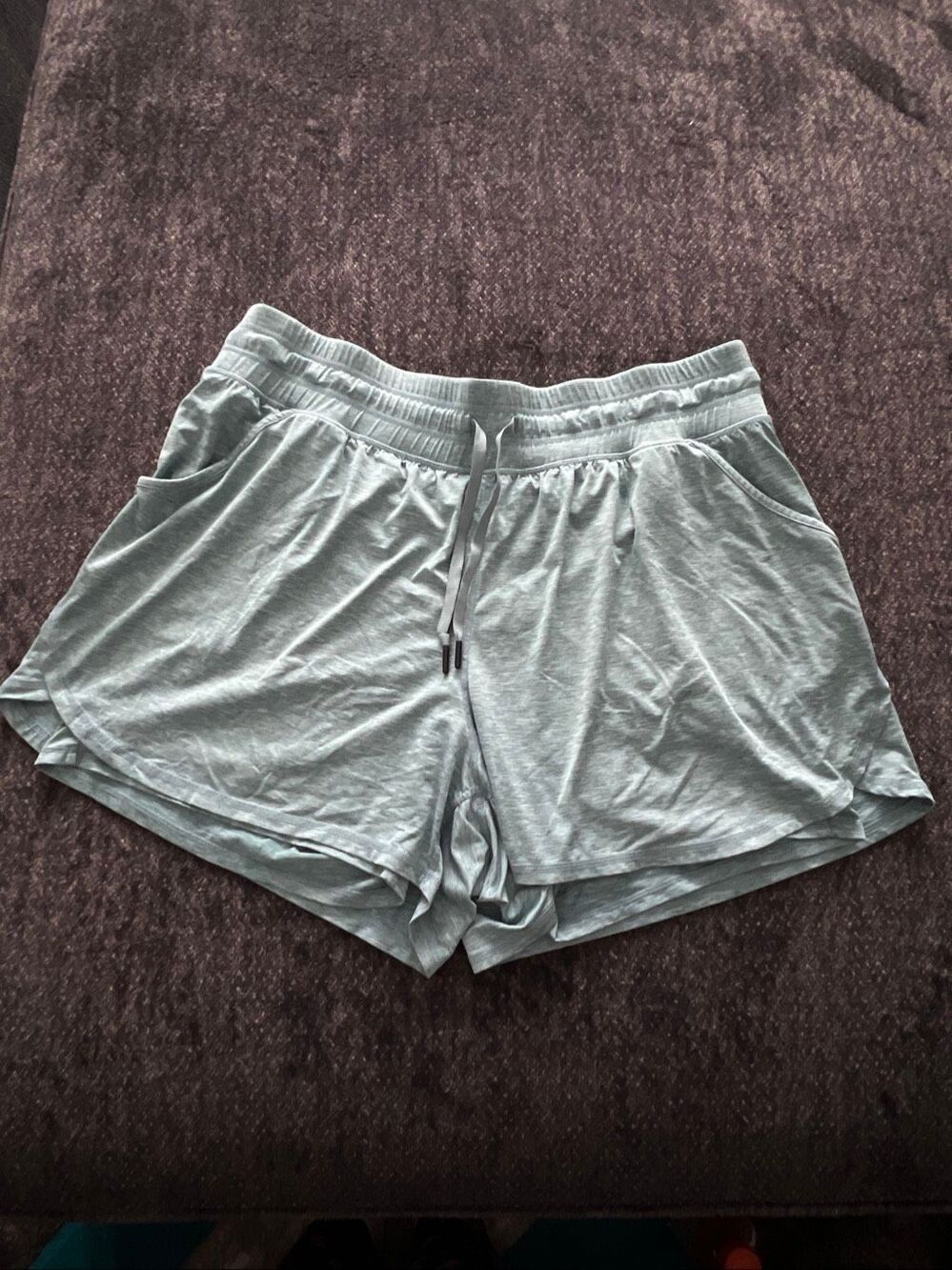 LIVI Women's Light Blue Drawstring Shorts Size 22/24